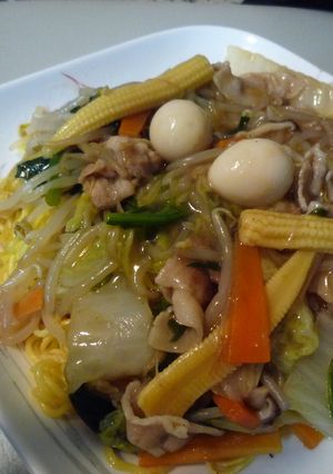 子供が大好き「あんかけ焼きそば」-レシピのメイン写真