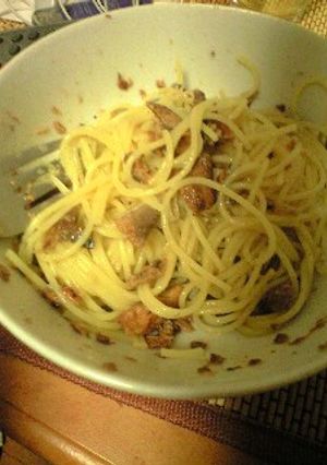 さんまのパスタ-レシピのメイン写真