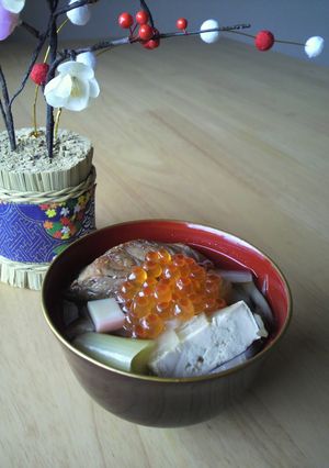 ☆新潟風鮭といくらの具沢山お雑煮☆お正月-レシピのメイン写真