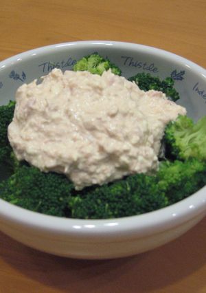 ブロッコリーの豆腐ツナマヨディップのせ☆-レシピのメイン写真