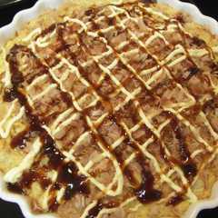 รูปของ ふわふわ☆山芋とお豆腐のお好み焼き風