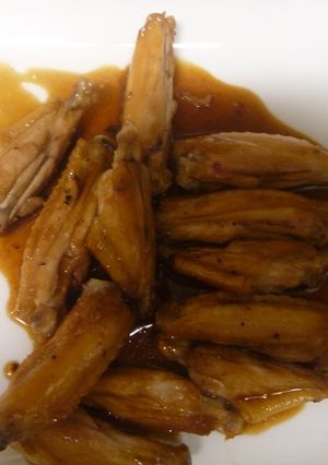 材料これだけ！手羽先の甘辛煮-レシピのメイン写真