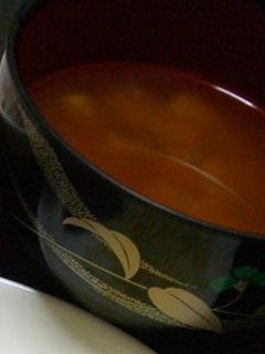 里芋の味噌汁-レシピのメイン写真