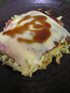 ベーコーンモッチーズな お好み焼き-レシピのメイン写真