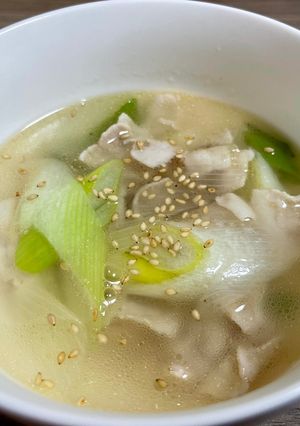 ねぎ豚スープ-レシピのメイン写真