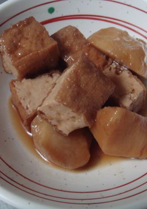厚揚げとさといもの煮物-レシピのメイン写真