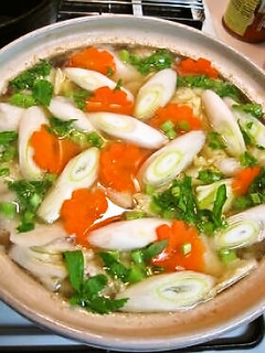 塩麹でごぼうと鶏だんごの鍋-レシピのメイン写真