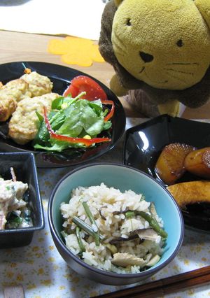 簡単！ごまつくね焼きと白和えで二品完成♥-レシピのメイン写真