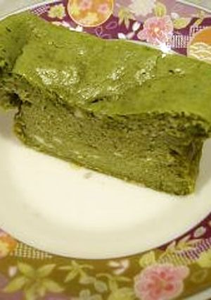 濃厚☆甘さ控えめ抹茶チーズケーキ-レシピのメイン写真