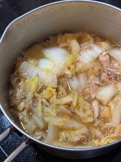 わが家の白菜の煮びたし-レシピのメイン写真