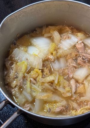 わが家の白菜の煮びたし-レシピのメイン写真
