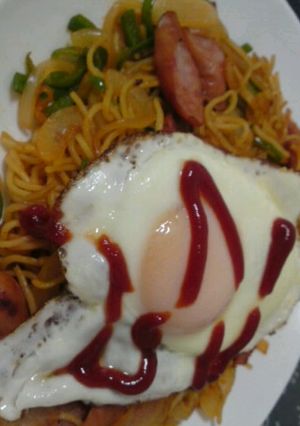 ナポリタン風焼きそば-レシピのメイン写真