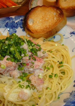 簡単☆豪華なカニのパスタ☆-レシピのメイン写真