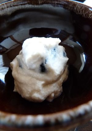 お豆腐の塩漬けで♪　黒豆の白和え-レシピのメイン写真