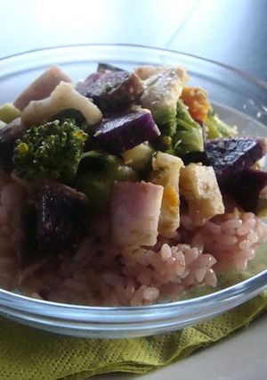 何でも彩野菜とアボカドのちらしご飯！-レシピのメイン写真