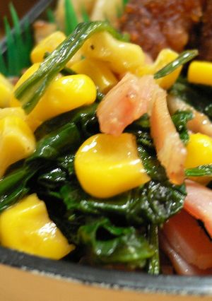 お弁当に✿ほうれんそうバター炒め✿-レシピのメイン写真