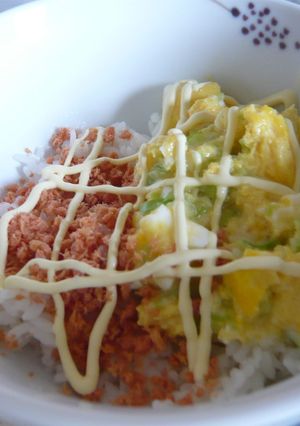 鮭マヨたま丼～-レシピのメイン写真