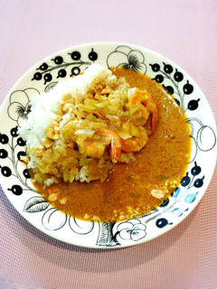 計り不要☆簡単タイ風ココナッツ海老カレー-レシピのメイン写真