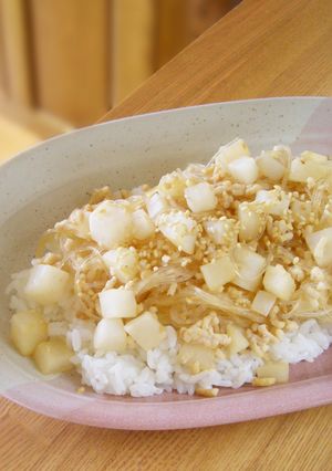 大根と春雨のヘルシーのっけ丼-レシピのメイン写真