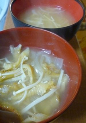 お肌すべすべ♥プゴク（エノキ+玉葱）-レシピのメイン写真