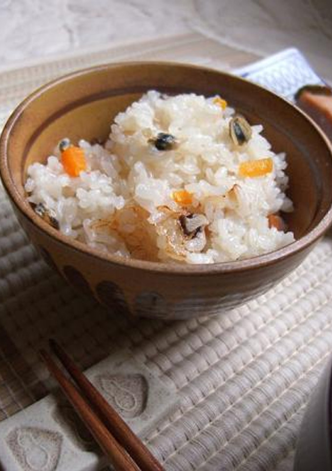 しじみの炊き込みご飯-レシピのメイン写真