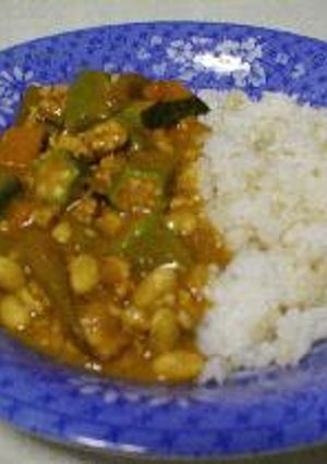 豆乳入り夏野菜カレー-レシピのメイン写真