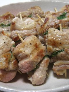 ○豚バラの紫蘇串焼き○-レシピのメイン写真