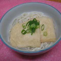 รูปของ レンジで簡単☆きつねうどんのおあげさん