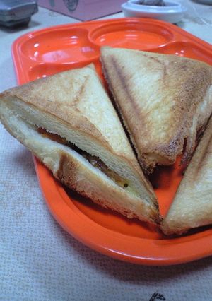 ご飯ホットサンド-レシピのメイン写真