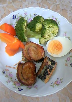 子供も大好きカレーチーズ味のさんまロール-レシピのメイン写真