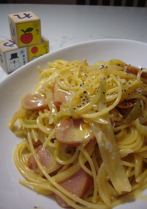 家にあるもので♪簡単カルボナーラ-レシピのメイン写真