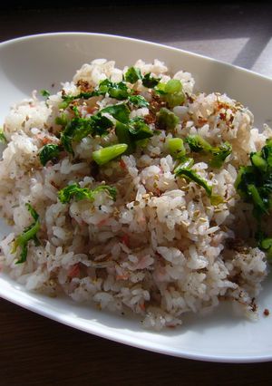 梅＆しらすのチャーハン-レシピのメイン写真