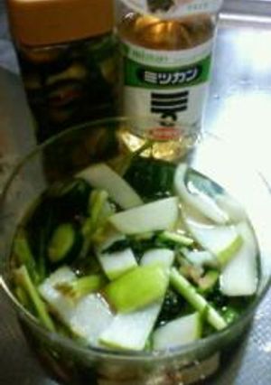 白菜のさっぱり酢漬け■鍋の残野菜も一緒に-レシピのメイン写真