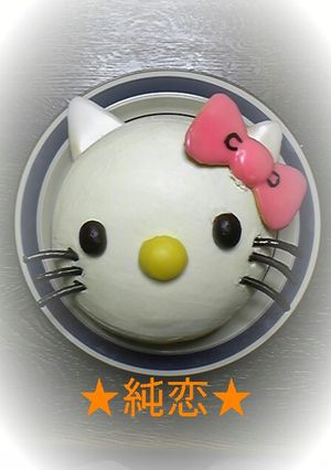 キティーのドームケーキ♪キャラデコ☆-レシピのメイン写真