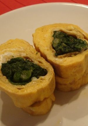 春菊の卵焼き-レシピのメイン写真