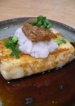 揚げ出しもどきの豆腐ステーキ-レシピのメイン写真