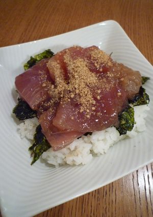 韓国風マグロの漬け丼-レシピのメイン写真