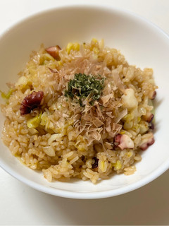 たこ焼き味のチャーハン-レシピのメイン写真