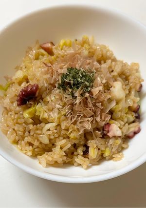 たこ焼き味のチャーハン-レシピのメイン写真