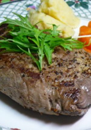 豪華☆ステーキみたいなちらし寿司-レシピのメイン写真