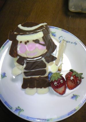 ｸﾘｽﾏｽに☆ｲﾁｺﾞのﾃﾞｺﾚ☆-レシピのメイン写真