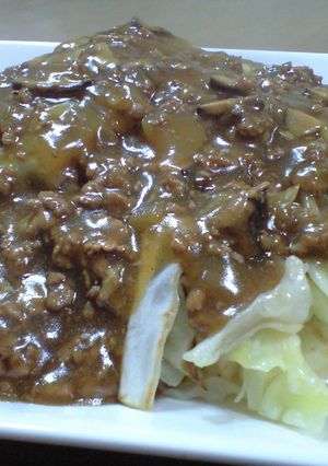 キャベツのカレーあんかけ-レシピのメイン写真