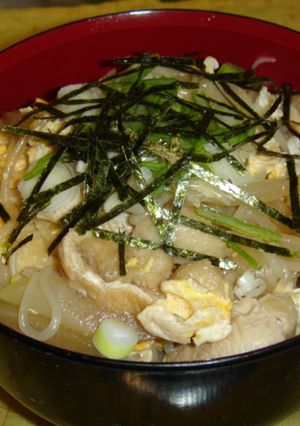 ♪簡単・激安笠増し親子丼♪-レシピのメイン写真