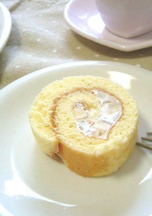 ヤーコンとバナナの米粉ロールケーキ♪-レシピのメイン写真
