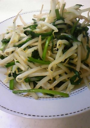 100円　にらもやし！-レシピのメイン写真