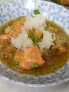 揚げ鮭のみぞれ煮-レシピのメイン写真