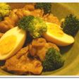 鶏肉とゆでたまごのさっぱり煮