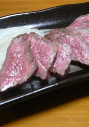 グリルで簡単！牛肉のたたき-レシピのメイン写真