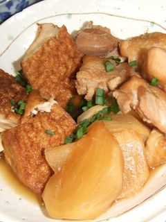 カブと厚揚げの煮物-レシピのメイン写真
