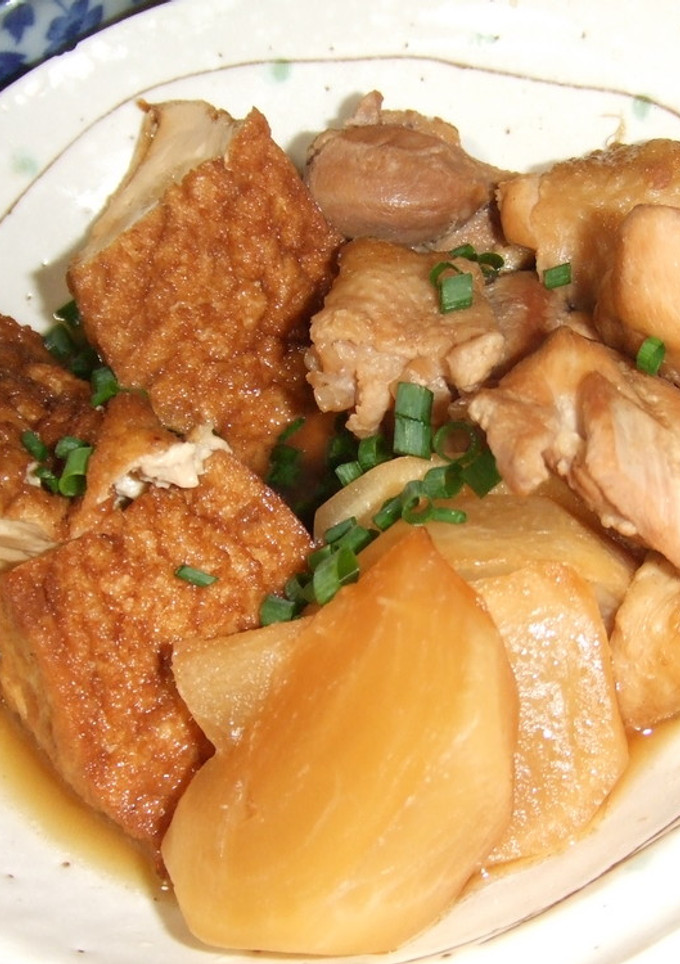 カブと厚揚げの煮物-レシピのメイン写真